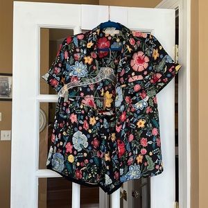 Loft floral pajama set